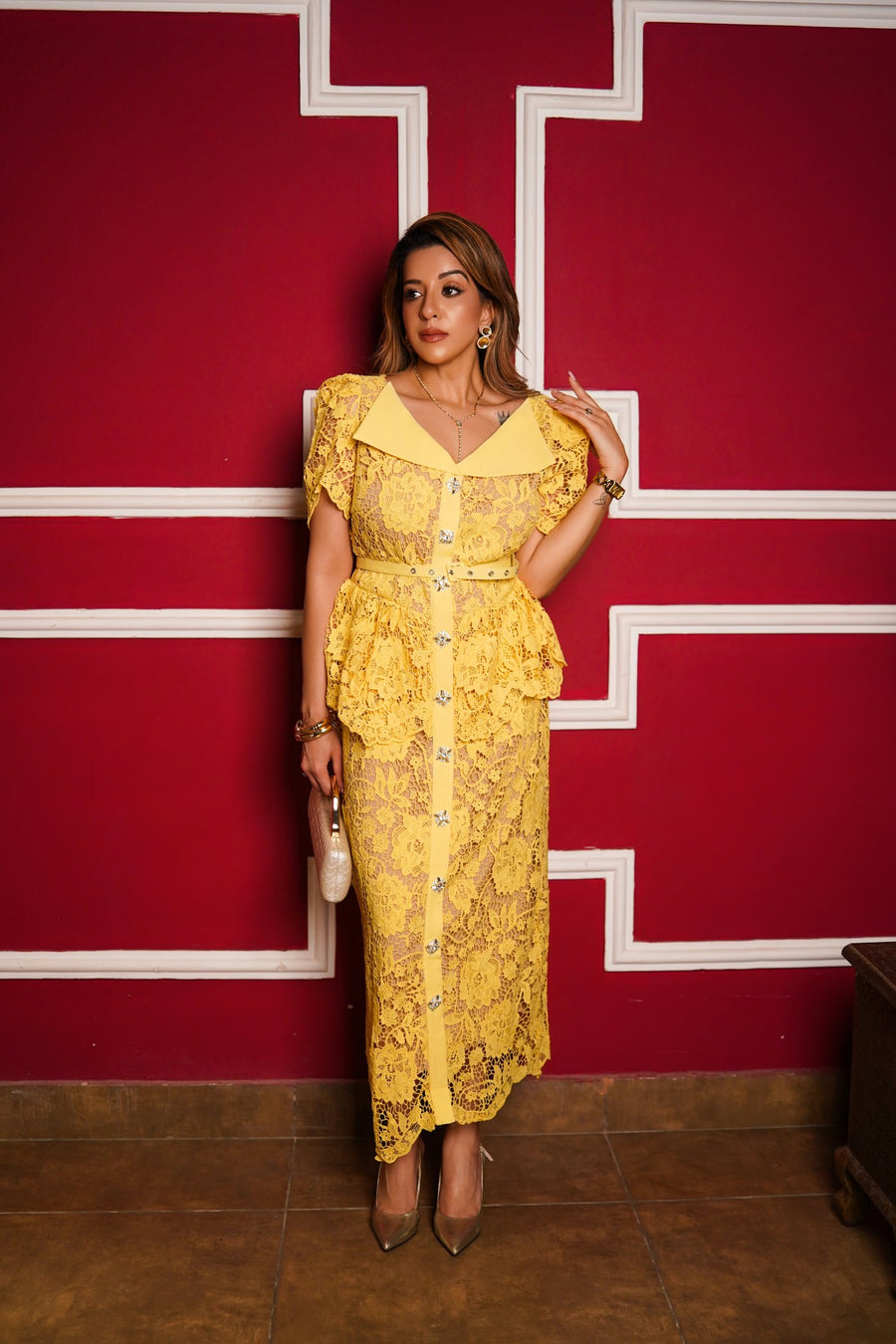 Yellow dress